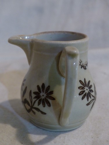 pot st uze sepia verseur ancien miniature dinette maison poupée - Imagen 6 de 12