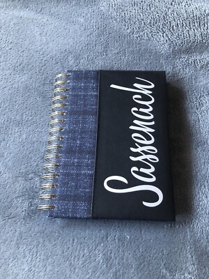 Outland A5 Notizbuch, Tartan Notizbuch, Sassenach, Jamie Fraser