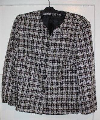 Damen Blazer Gr. 44 Creation Atelier KK 22 Damenjacke Jacke Vintage 210203