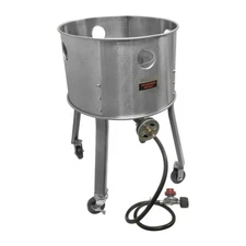 Heavy Duty Portable Propane Stove Burner With Wheels 200,000 BTU