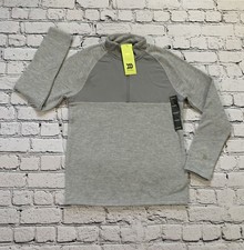 NWT All In Motion Boys' Size M 8-10 Tech Fleece Sweatshirt - Gray