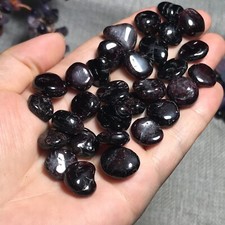 80g 30Pcs Natural Red Garnet Crystal Tumbled portable healing stone DIY gift 01