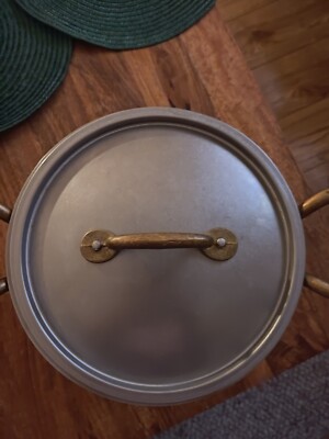 Sambonet 1965 Vintage Hoher Suppentopf - Rund - Ø 20,0 cm 5,5 l Material: Edelst