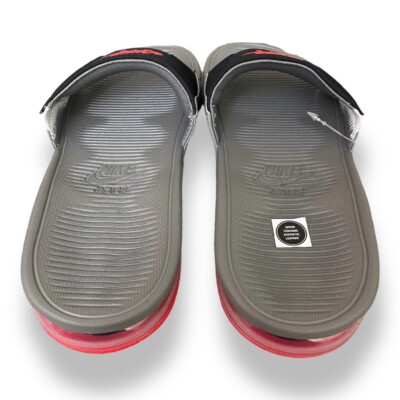 Nike Air Max Camden Slides Sandals Grey Red CZ4665-002 Size  display picture 3