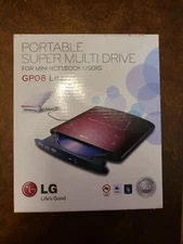 Pre-Owned LG Portable Super Multi Drive GP08