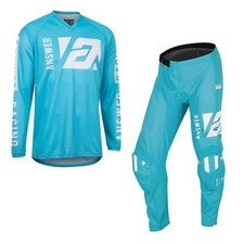 Answer Motocross Kit Syncron Merge Astana White Jersey Pant Combo MX Off Road