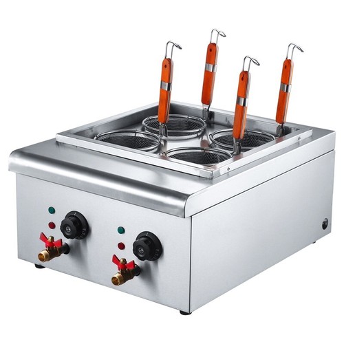 Kommerzielle Elektrische Nudelkochmaschine Nudelkocher 4 Löcher Nudelmaschine 220V - Bild 1 von 6