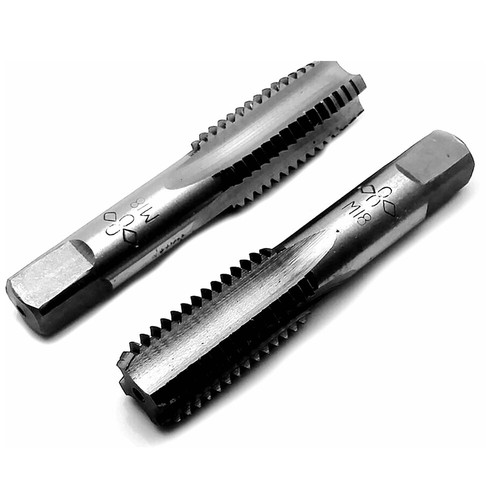 18 mm x 2,5 metrisch Kegel & Steckgewindebohrer Rechtsgewinde M18 x 2,5 mm Steigung M1070 - Bild 3 von 3