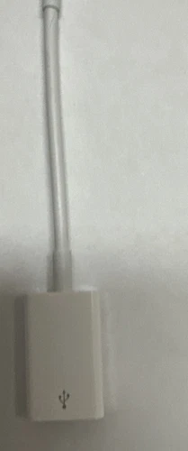 Original Apple - Adaptador USB-C a USB MJ1M2AM/A Modelo # A1632 Blanco - Imagen 2 de 9