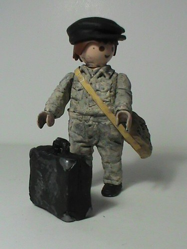 PLAYMOBIL CUSTOM MECANICO AEREO POSTAL REF-003 - Imagen 2 de 11