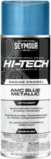 SEYMOUR Hi-Tech Engine Enamel Aerosol Spray Paint AMC BLUE METALLIC 12oz US-made
