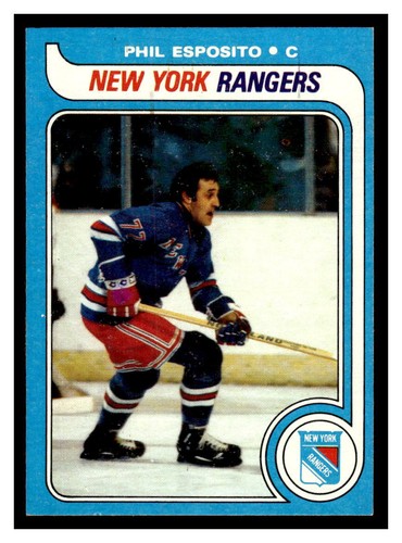 1979 Topps Hockey #220 Phil Esposito 125E - 第 1/2 張圖片