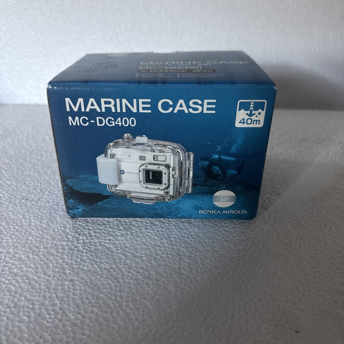 Minolta MC-DG400 Marine Case Underwater Camera Housing #G507 | eBay