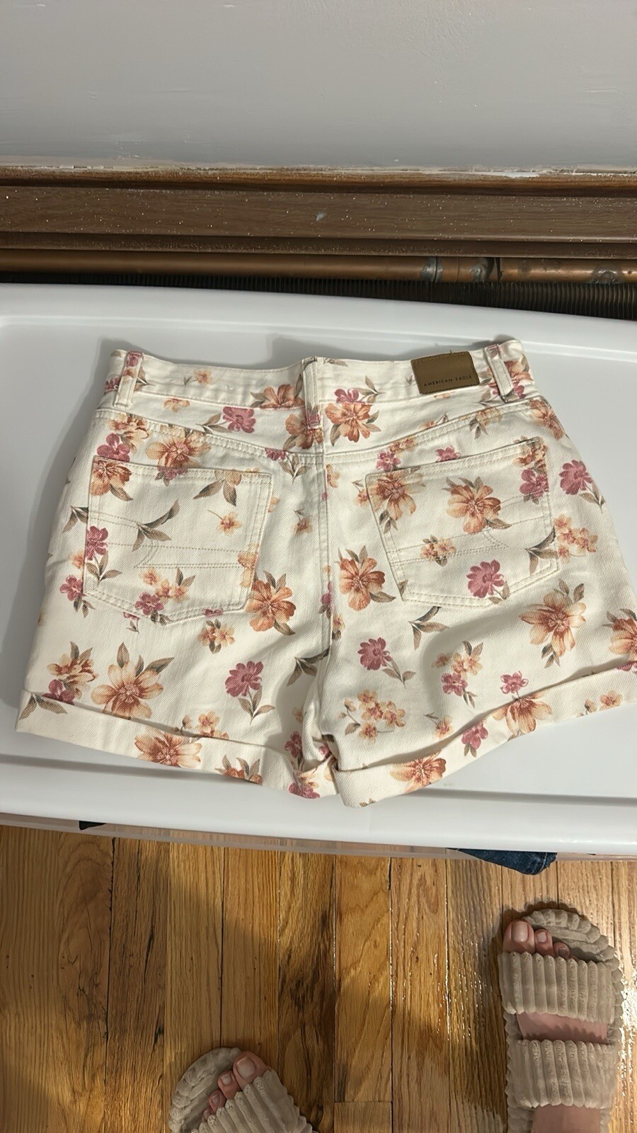 American Eagle Flower Pattern Shorts - image 2