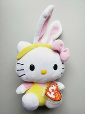 Beanie Babies- 2010 Easter Hello Kitty- Pink Bunny Ears SANRIO #40883💖