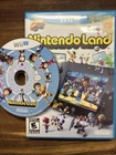 Nintendo Land Wii U Video Game Complete in Box, Authentic Tested