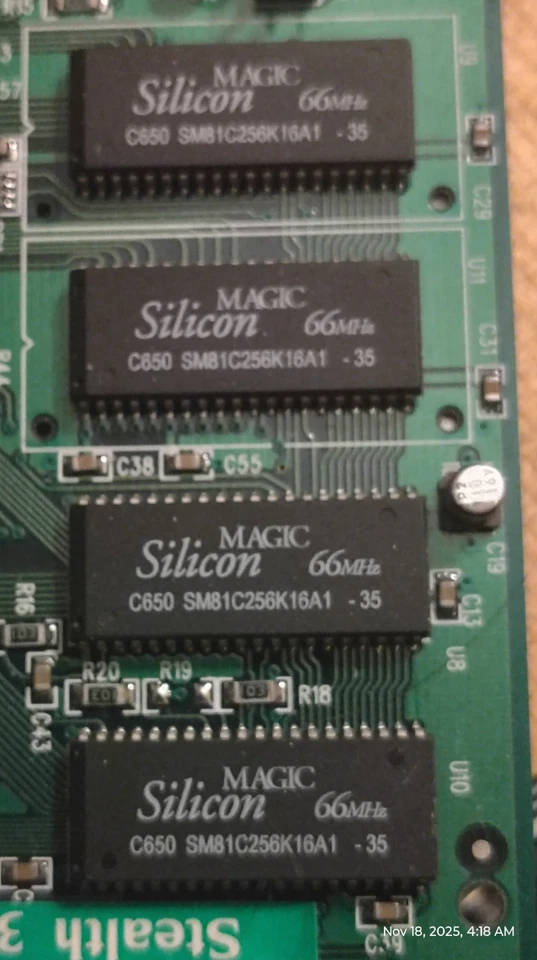 Diamond Stealth 3d 2000 Pro VGA 2mb PCI Video Card v2.03 Rev.C (1996) - Image 4 of 4