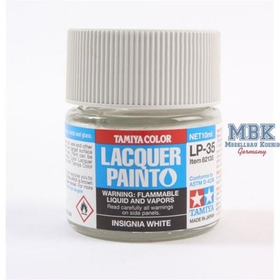 TAMIYA LP-35 LP-35 Insignienweiss matt  Lacquer 10ml