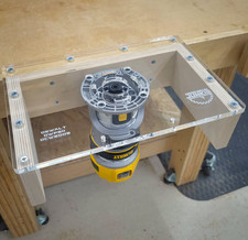 12x8 Acrylic Trim Router Table Plate Compatib...
