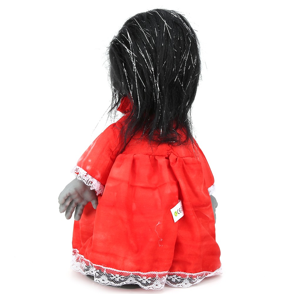 Creepy Doll Scary Walking Halloween Props For Haunted House Party Excellent