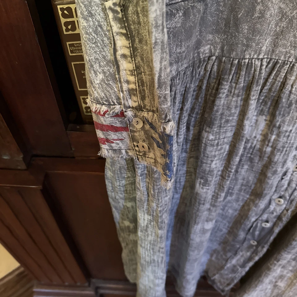 VESTIDO CINTURA CAÍDA LIBERTAD MARCA PÁJARO RARO DISEÑO RARO L/x Foto 2 de 4