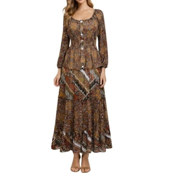 floral maxi dress uk Jules Maxi Dress