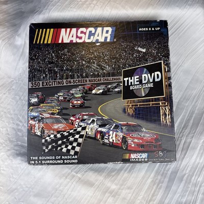 Vtg NASCAR The DVD Board Game SBG 2005 Sounds Of Nascar NEW COMPLETE Open Box