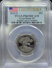 2013 S [GREAT BASIN] America the Beautiful Quarter Prices