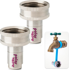 Outdoor Faucet Freeze Protection Straight-Type, 2 Unit , Auto Temperature Contr