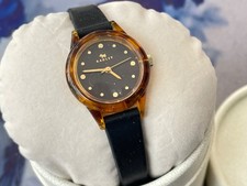 Radley Wristwatch with Round Tortoise Shell Bezel and Silicon Strap RY2324