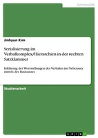 Jinhyun Kim | Serialisierung Im Verbalkomplex/Hierarchien In Der Rechten...