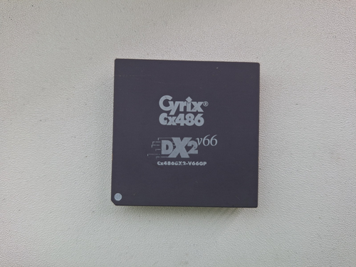 Cyrix Cx486DX2-v66GP 486DX2-66 3.45V Vintage CPU GOLD - Picture 12 of 13