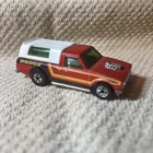 Vintage 1979 Hot Wheels Dodge HiRaker Red Pickup Truck W/ Camper Malaysia RARE