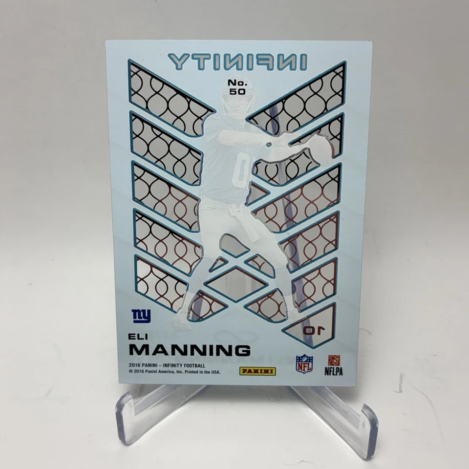 2016 Panini Infinity /88 Eli Manning #50 - Image 2 of 2