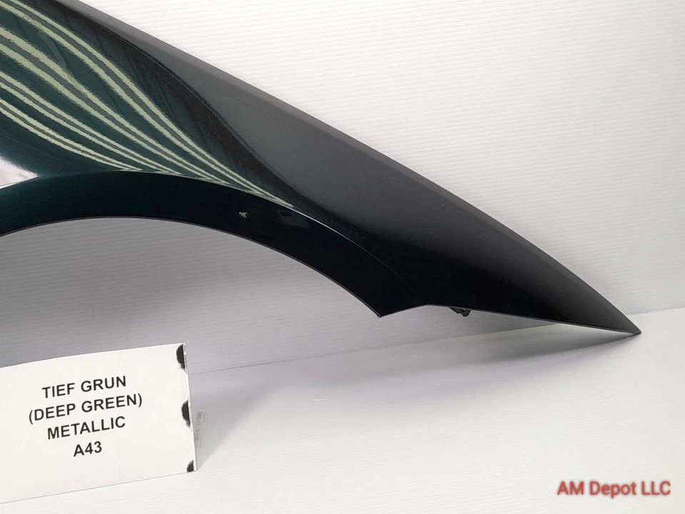 2008 BMW 335xi 335i 328i 328xi E92 E93 Coupe Passenger Right Fender Tief Grun - Image 3 of 4