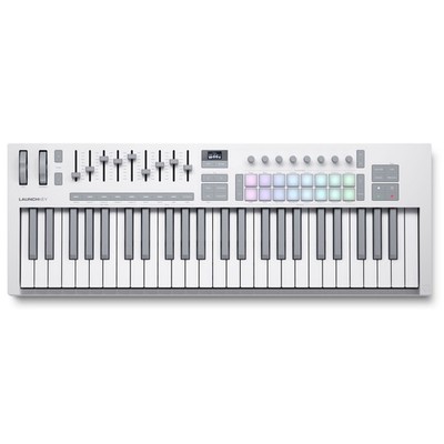Novation Launchkey 49 MK4 White - Midi Keyboard