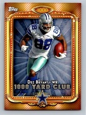 2013 Topps 1000 Yard Club  Dez Bryant 12