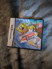 CASE ONLY - Spongebob's Surf and Skate Roadtrip Nintendo DS 