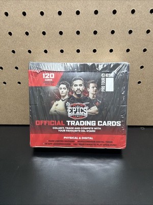 Epics GG Counter Strike Cards CSGO ESL Batch B 120 Booster Box Unopened Sealed