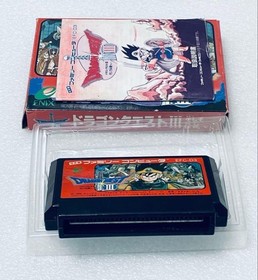 Dragon Quest III Enix Famicom Nintendo FC Japan Import JRPG Classic Boxed