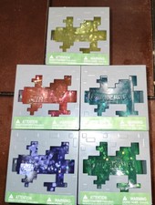 Minecraft Jelly Cubes Lot of 5 RARE Viral Squishies - Like Needoh Brand new