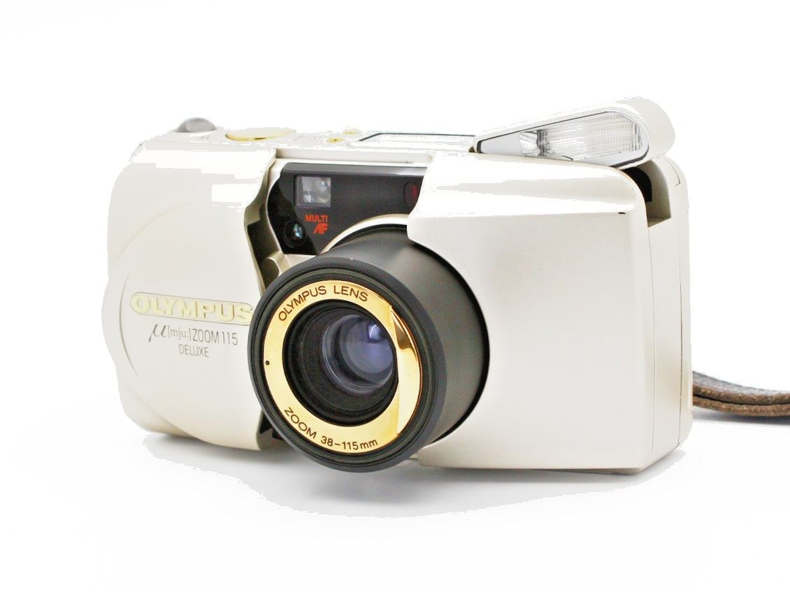 EXC+5] Olympus μ mju Zoom 115 Deluxe Point & Shoot 35mm Film
