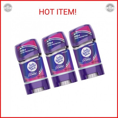 Lady Speed Stick 48HR Antiperspirant Deodorant Gel Fresh Fusion 2.30 oz (Pack of