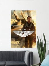 Impresión de póster de película Top Gun Maverick 12x18 24x36 arte cine en casa película