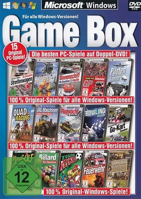 Microsoft Windows Game Box 2013: 15 Original PC-Spiele!