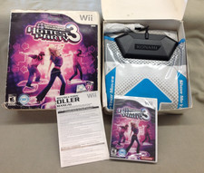 Dance Dance Revolution Hottest Party 3 (Wii Game Bundle) Dancing Mat/Pad + Box