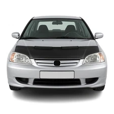 Car Bonnet Mask Hood Bra for Honda Civic 2001-2005 Black 1 Pc