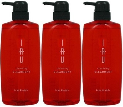 Lebel Cleansing Clearment Shampoo 600ml (Set of 3)