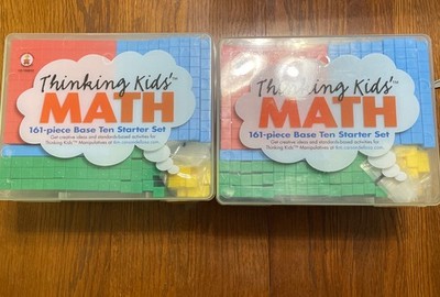 Thinking Kid s Math Base Ten 161 -piece  Starter Set- 2 Sets.