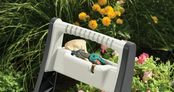 Carretel de mangueira de 175 pés de capacidade carrinho móvel, durável, mobilidade - Imagem 3 de 4